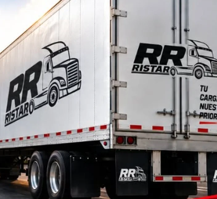 Caja seca Ristar de 53 pies con logo RR
